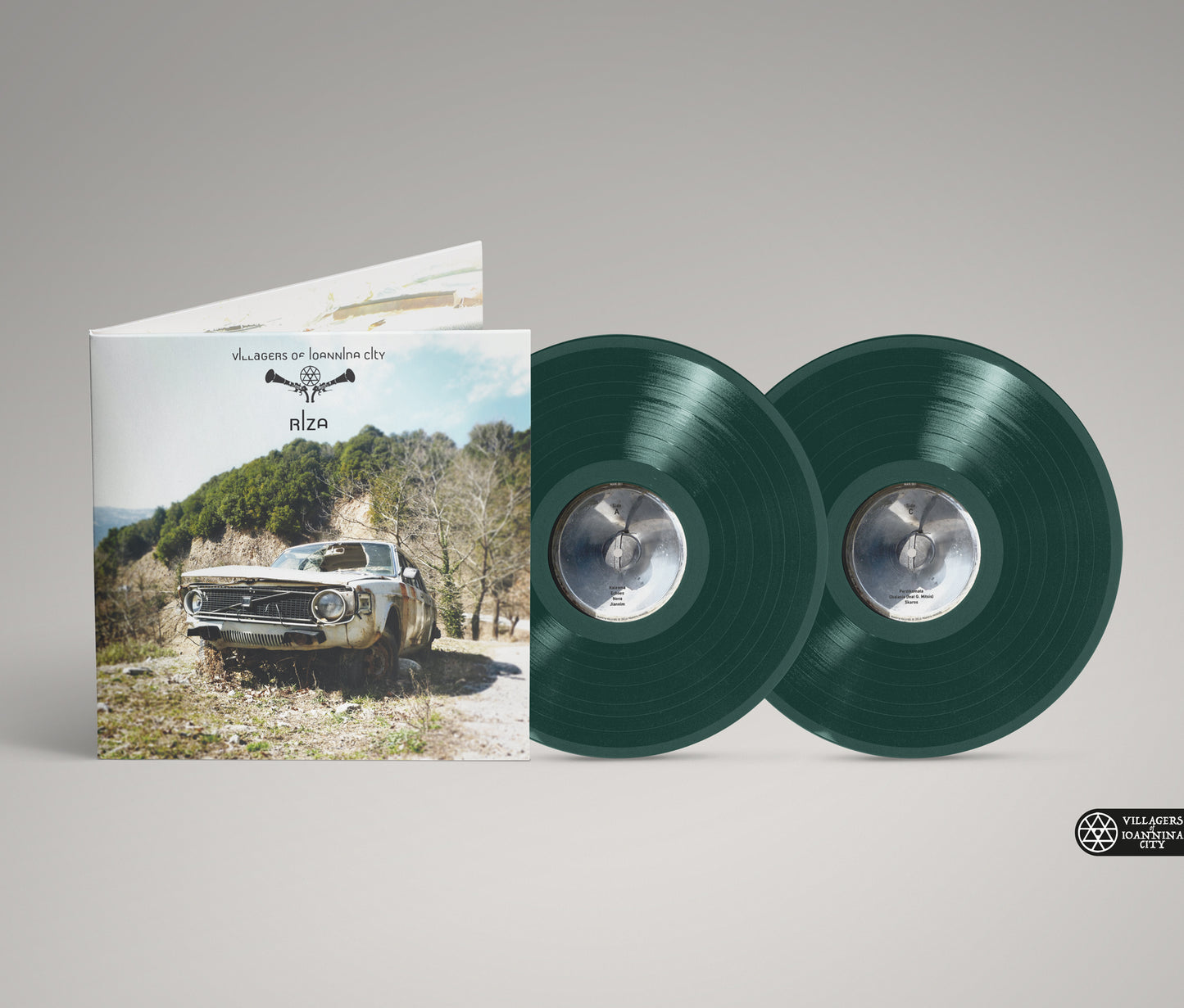“RIZA” - 2x12” LP Gatefold (Solid Green)