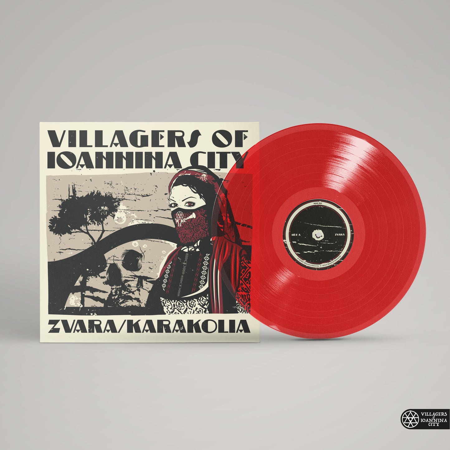 “Zvara/Karakolia” 1x10” EP (Transparent Red)