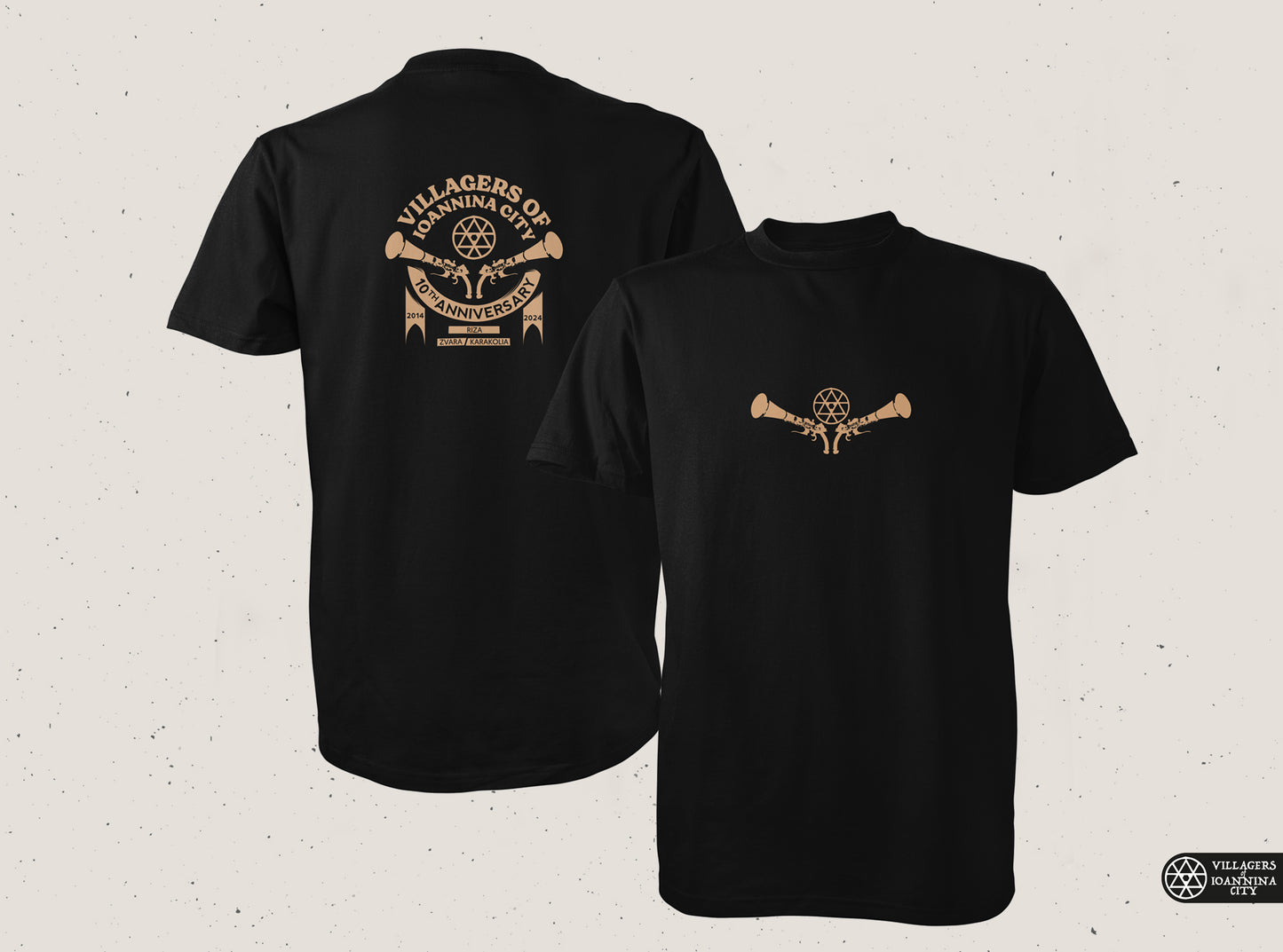 10th Anniversary T-Shirt (black) -PRE ORDER-