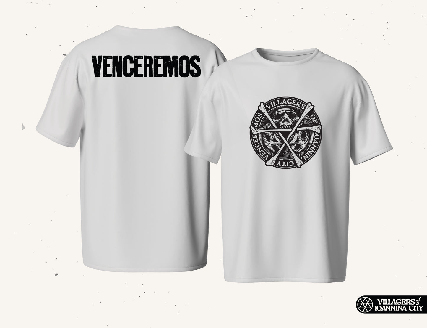 VENCEREMOS - White T-Shirt -PRE ORDER-
